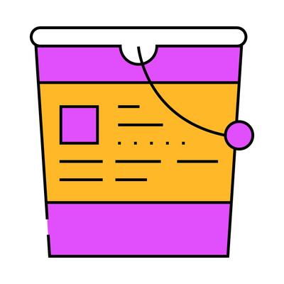 paint varnish icon color illustration