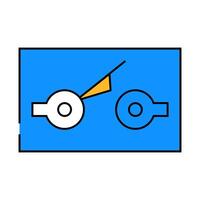 limit switch mechanism icon color illustration vector