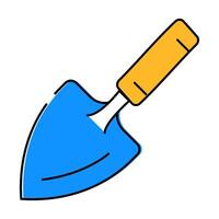 shoulder blade icon color illustration vector