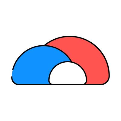 milk cheese icon color illustration