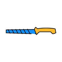sharpener for knives icon color illustration vector
