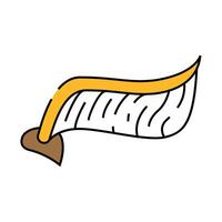 snitch wing from harry potter icon color illustration vector