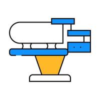 steam generator heated table icon color illustration vector