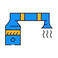 purification system icon color illustration vector