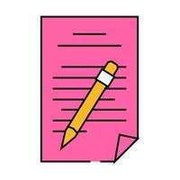 directory folder icon color illustration vector