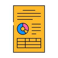 computer folder icon color illustration vector