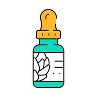 cosmetics artichoke icon color illustration vector