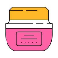 anti aging cream product icon color illustration vector