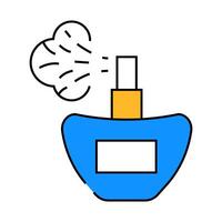 scent smell icon color illustration vector