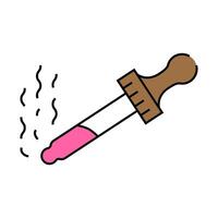 fragrance smell icon color illustration vector