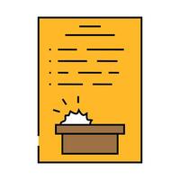 safety procedures tool work icon color illustration vector