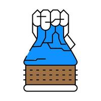 rocket science aeronautical engineer icon color illustration vector