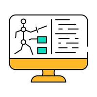 character design game development icon color illustration vector