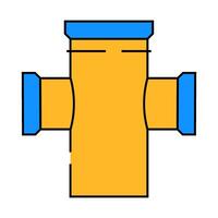 equipment pipeline icon color illustration vector