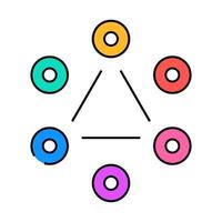 color theory ux ui design icon color illustration vector