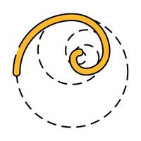 golden ratio ux ui design icon color illustration vector