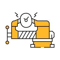 compression time management icon color illustration vector