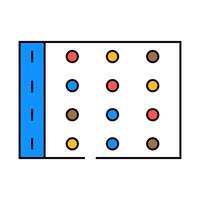deadness croquet game icon color illustration vector