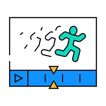 motion design ux ui design icon color illustration vector