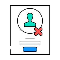 guerrilla testing ux ui design icon color illustration vector