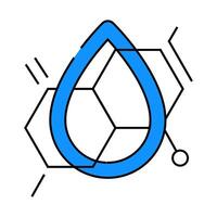 clean formula label product caution icon color illustration vector