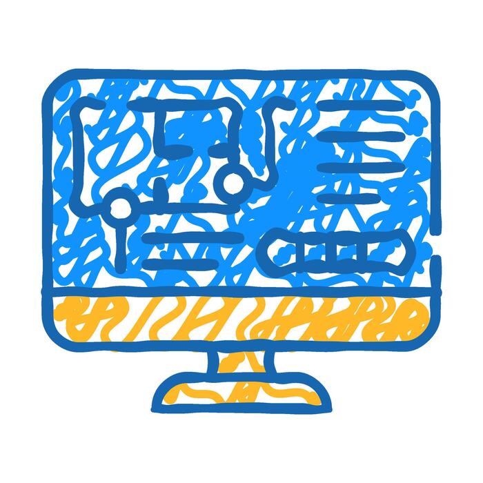 Computer Doodle Vector Art, Icons, and Graphics for Free Download