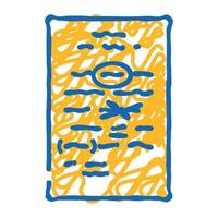 editing content technical writer icon doodle illustration vector