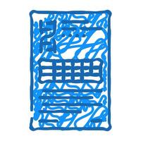 researching topics technical writer icon doodle illustration vector