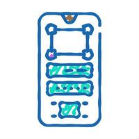 prototype ux ui design icon doodle illustration vector