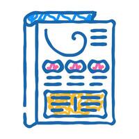 wizard of oz testing ux ui icon doodle illustration vector