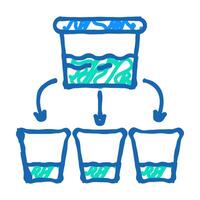 link juice seo icon doodle illustration vector