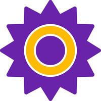 Settings Glyph Two Color vector