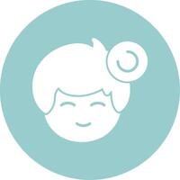 Pending status indicator Glyph Circle vector