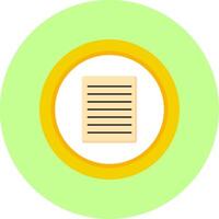 Terms of Service Flat Multi Color vector