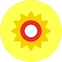 Settings Flat Multi Color vector