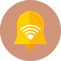 Wi-Fi Signal Flat Multi Color vector