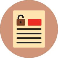 Accessible forms Flat Multi Color vector