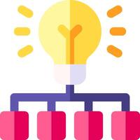 hierarchy illustration design vector