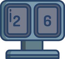 scoreboard illustration design vector