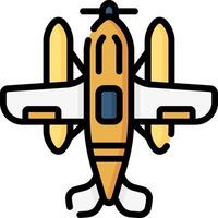 seaplane illustration design vector