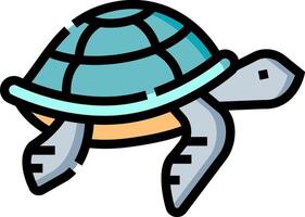 sea turtle illustration design vector