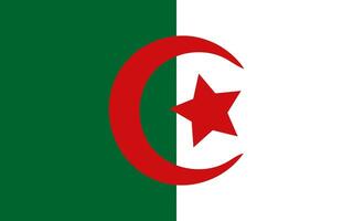 Algeria flag of icon flag of Algeria symbol of Algeria flag button waved heart vector