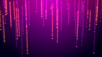 abstract background with Turbulent wave lines background. Wave, distorted, neon, futuristic, glow. video