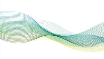 Abstract green wave background. Green wave background. vector