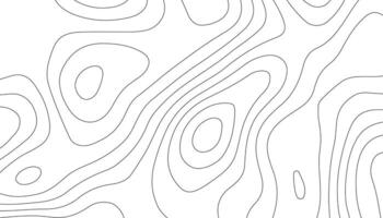 Topographic contour lines. Seamless pattern with lines Topographic map. vector