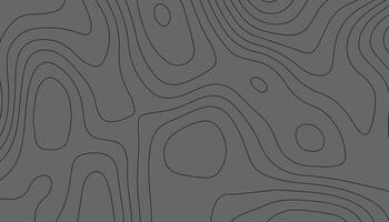abstract pattern with lines. background of the topographic map. elevation contouring outline cartography texture. geographic abstract grid. futuristic wireframe lands. black and white seamless pattern vector