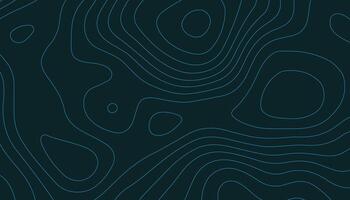 Abstract blue background with circles. Seamless pattern with waves. Topographic pattern. Abstract topography wavy lines. vector
