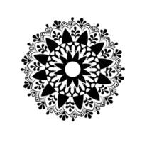 A Lineal mandala background concept Template vector