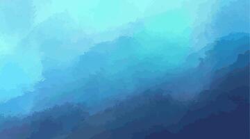 Textured blue background with rich saturated color with noise effect and gradient vector