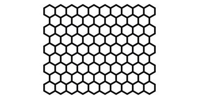 Texture of hexagonal cells. Illustration of honeycombs cloth seamless pattern, honey hexagon cells, and honeyed comb grid texture. vector